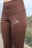 Mocha Brown High Waisted Leggings