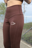 Mocha Brown High Waisted Leggings