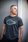 Heather Graphite Crocfit Tee