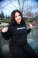 Black Crocfit Hoodie