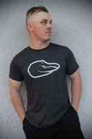 Heather Graphite Crocfit Tee