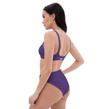 Violet High-Waisted Bikini