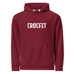 Burgundy Crocfit Hoodie