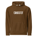 Brown Crocfit Hoodie