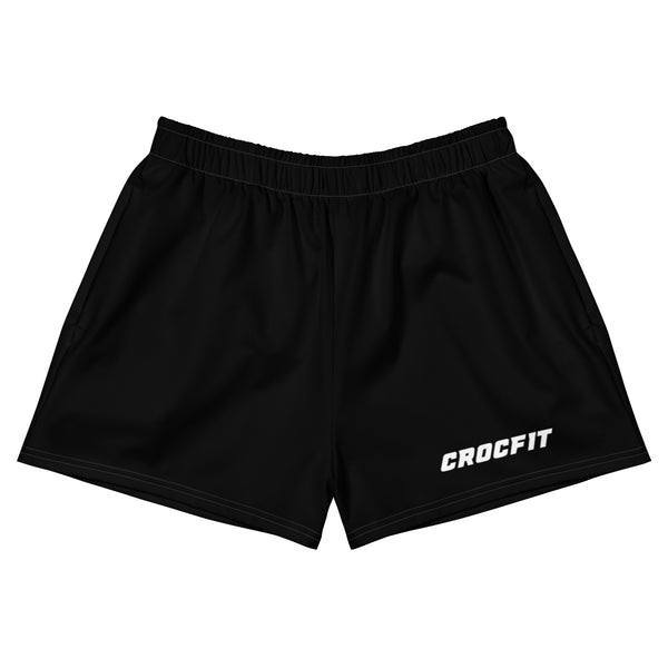 Women’s Black Crocfit Athletic Shorts