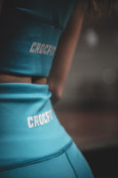 Sky Blue High Waisted Leggings